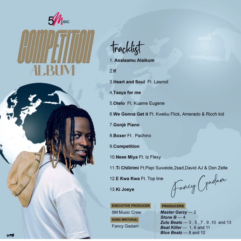 Fancy Gadam Compitition Tracklist