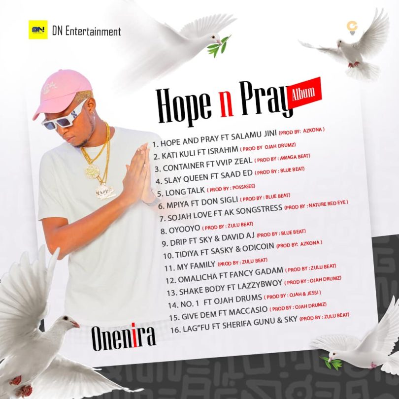 Onenira - Hope And Pray Album