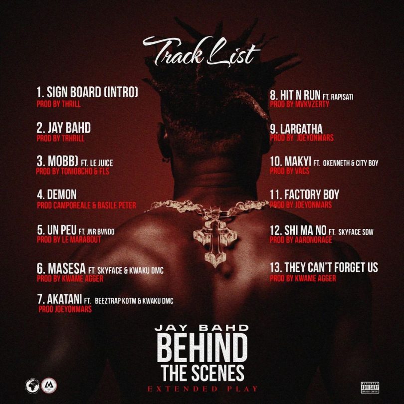 Jay Bahd - Behind The Scene (Mixtape Album)