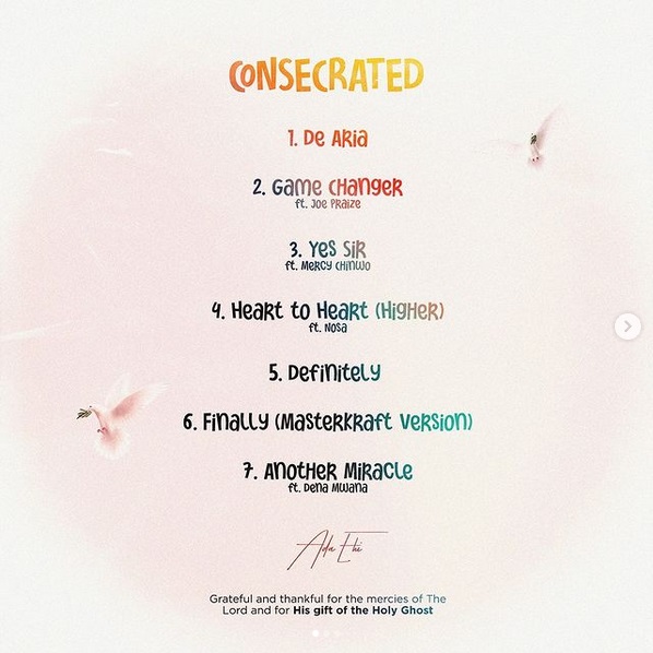 Ada Ehi - Consecrated Album